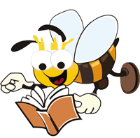 Trzy lecące pszczoły